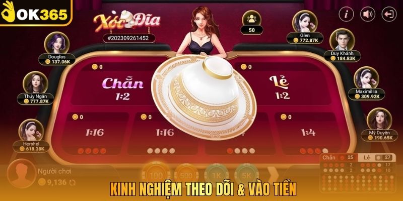 Kinh nghiệm theo dõi & vào tiền